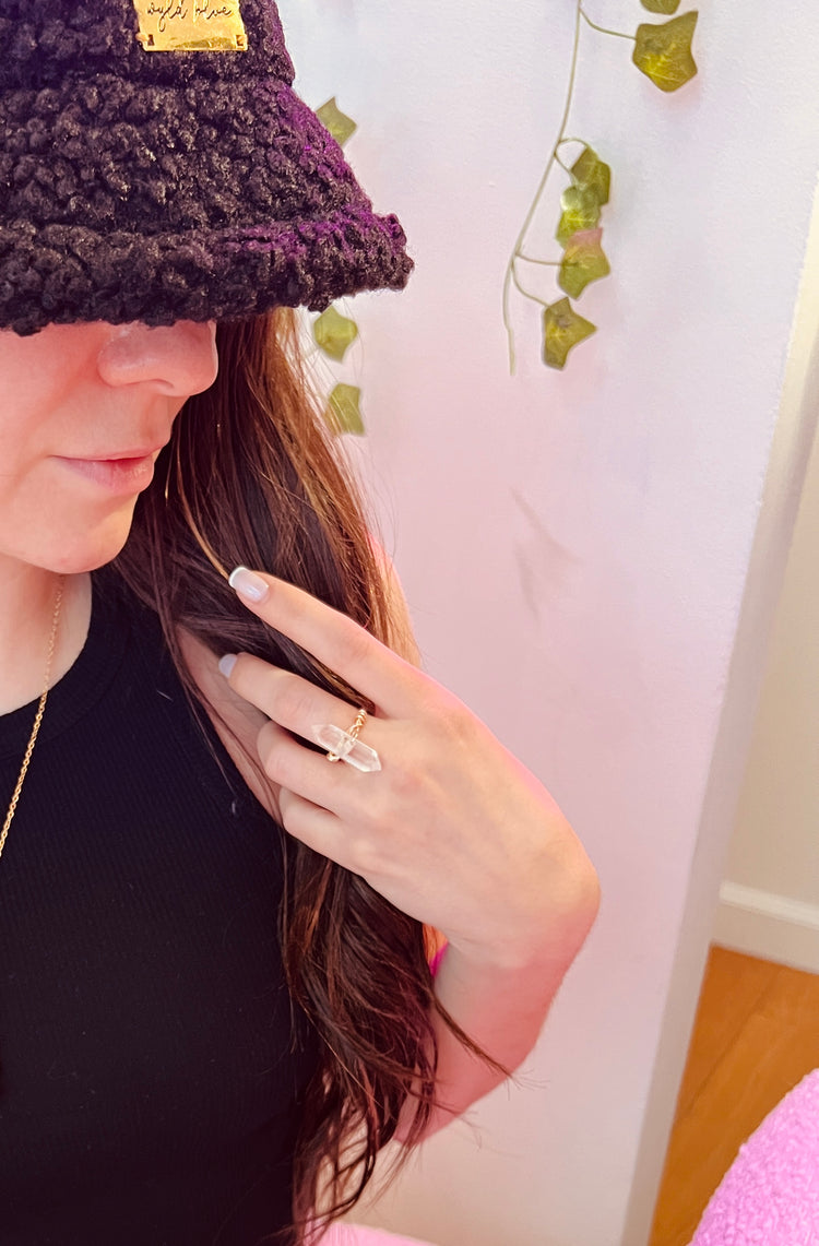 Restorative Quartz Wrap Ring