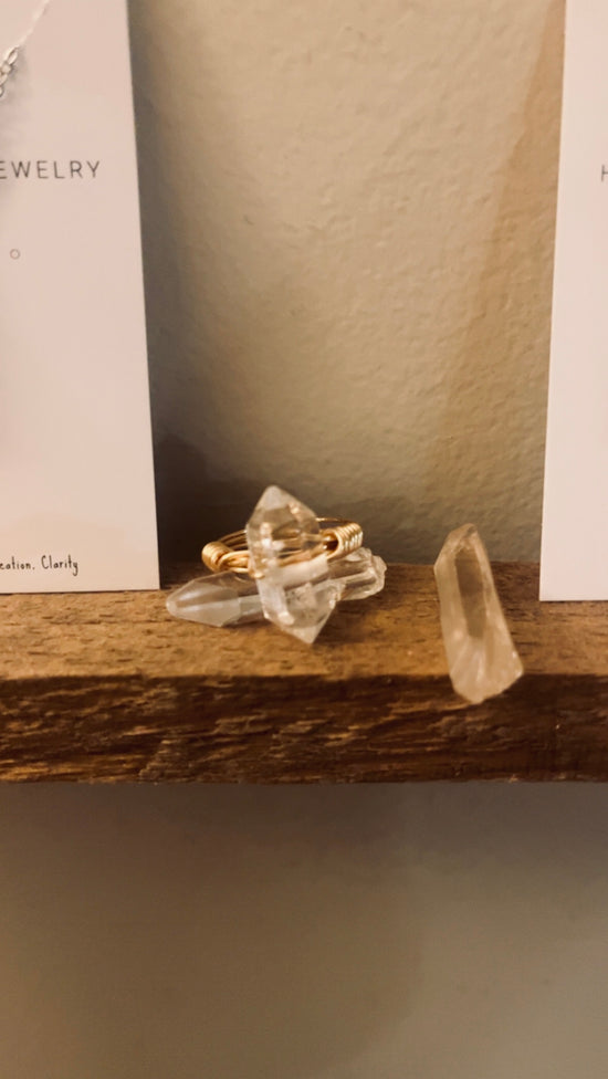 Restorative Quartz Wrap Ring