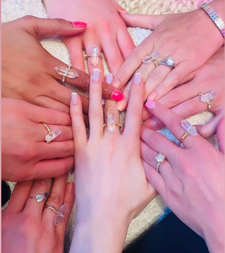 Restorative Quartz Wrap Ring